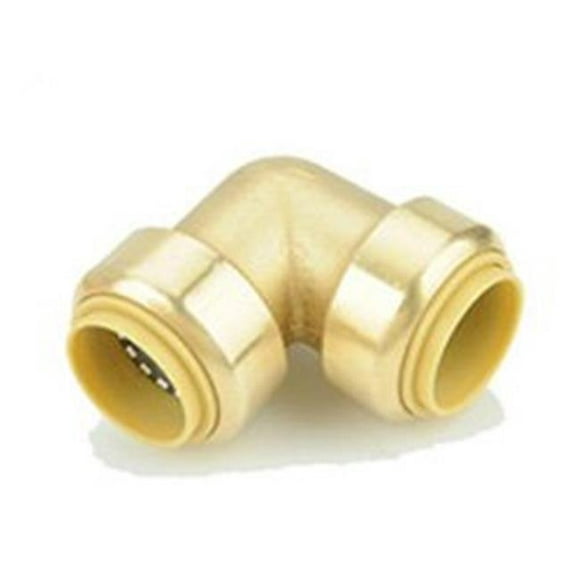 American Granby BPE1-2NL No Lead Brass Push Elbow - 0.5 in.