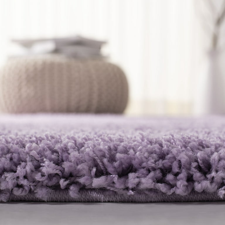 Safavieh California Cozy Plush Purple Shag Rug - 4' x 4' - Bed Bath &  Beyond - 21083756