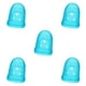 thumbnail image 2 of Sidaley Puntas de los dedos de guitarra de silicona Protectores de dedos antideslizantes Púas protectoras multicolores Instrumentos musicales Azul cielo L 5piezas, 2 of 6