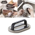 thumbnail image 2 of Kitchen Descaling Clean Rub Pot Nano Diamond Emery Brush Sponge Eraser Remove Rust Kitchen Clean Tools with Handle(Black), 2 of 5