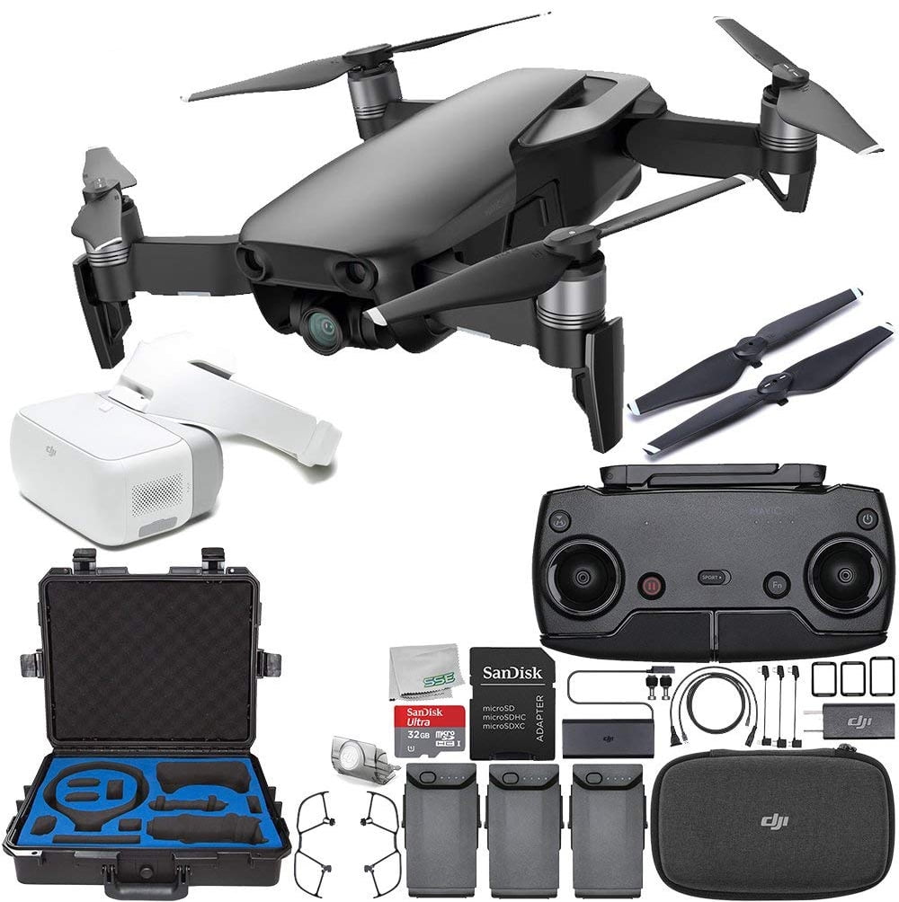 DJI Mavic Air Drone Quadcopter (Onyx Black) + DJI Goggle Virtual