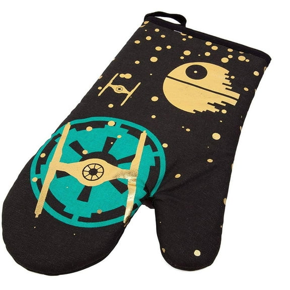 Star Wars Pinache Tie Fighter Design Heat Resistant Cotton Oven Mitt