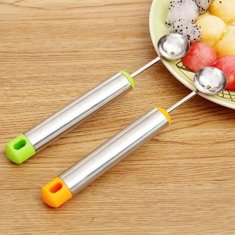 Dropship Portable Ice Cream Spoon, Stainless Steel Ice Cream Ball Spoon,  Fruit Watermelon Potato Ball Digging Spoon, Kitchen Utensils to Sell Online  at a Lower Price