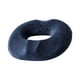 thumbnail image 4 of Almohada de dona, cojín para coxis, alivio de presión, cómodo cojín de asiento antideslizante para Azul marino, 4 of 9