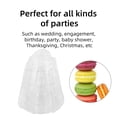 thumbnail image 4 of 4 Tiers Round Macaron Tower Stand Cake Display Rack for Wedding Birthday Decor, 4 of 8