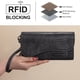thumbnail image 5 of Billetera Grande para Mujer Montana West de Tres Pliegues con Organizador de Dinero, RFID, Porta Celular, Pulsera, Porta Documentos y Monedero con Cierre MWC-593GY, 5 of 7