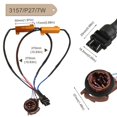 thumbnail image 3 of 2PCS Universal Error Free Bulb Adapter Metal Housing Heat Dissipation for 3157/4157 Headlight Brake Light Fog Light Fix, 3 of 4