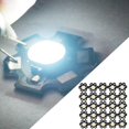 thumbnail image 3 of Fdit 25Pcs High Bright Integrated Chip Light Source Led Bead Spotlight Bulb Warm 3000-3200K, Led Light Bead, 3 of 9