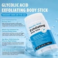 thumbnail image 5 of Glycolic Acid Exfoliating Body Stick with 10% Shea Butter, Dual Action Exfoliating & Moisturizing Care, 75g(2Pack), 5 of 9