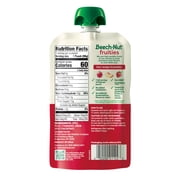 Beech-Nut Fruities Stage 2 Baby Food, Apple Peach & Strawberries, 3.5 oz Pouch