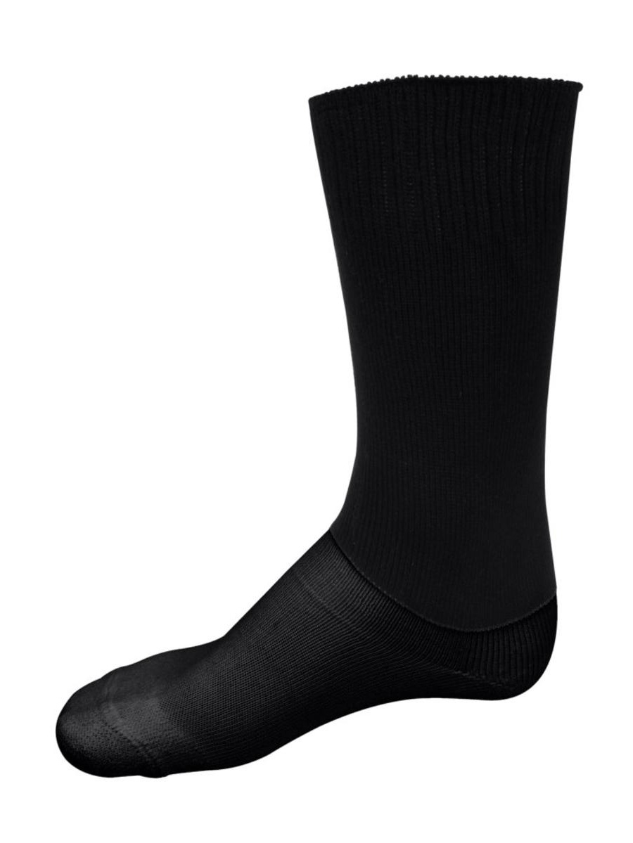 Rothco Moisture Wicking Uniform Boot Socks, Black, L