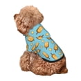 thumbnail image 5 of Gaeub Lemon Ice Cream Dog Hoodie Sweatshirts Warm Dog Clothes for Small Dogs,Puppy and Cat Costume-X-Small, 5 of 7