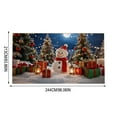 thumbnail image 1 of Adornos navideños de tela, adornos navideños para puerta de garaje, pancartas navideñas grandes, decoración para colgar en la puerta, decoración para fotografía de garaje, adornos navideños para el ho, 1 of 1