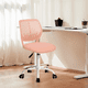 thumbnail image 1 of Silla de Oficina FurnitureR Silla de escritorio para adolescentes con respaldo bajo Carnation Rosa Ofinca, 1 of 4