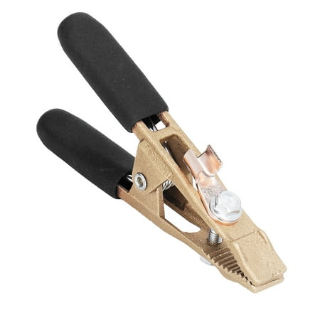 

Earth Wire Clamp Multifunctional Grounding Work Clamp 260A Brass With Insulation Sheath For Gas Shielded Welding Red Sheath Black Sheath