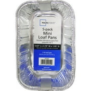 Mainstays Mini Loaf Pans, 5 Count