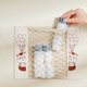 thumbnail image 4 of Bolsa de almacenamiento de malla con cierre de velcro, para colgar en la pared, con estampado de ternero de dibujos animados, organizador para cocina y baño., 4 of 8
