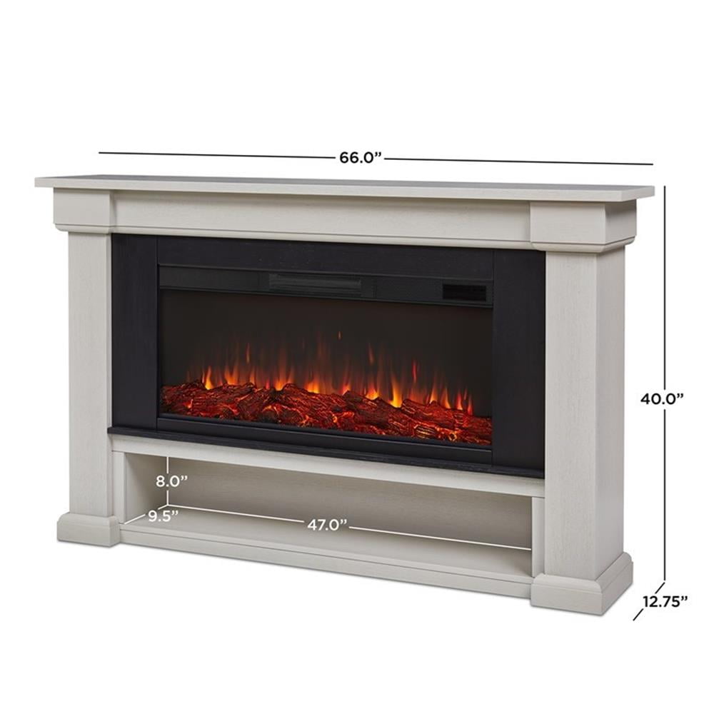 Real Flame Bristow 48’’ x 30’’ Freestanding Electric Fireplace
