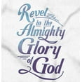 thumbnail image 2 of Revel in the Almighty Glory of God Women Crewneck Sweatshirt Brisco Brands S, 2 of 6