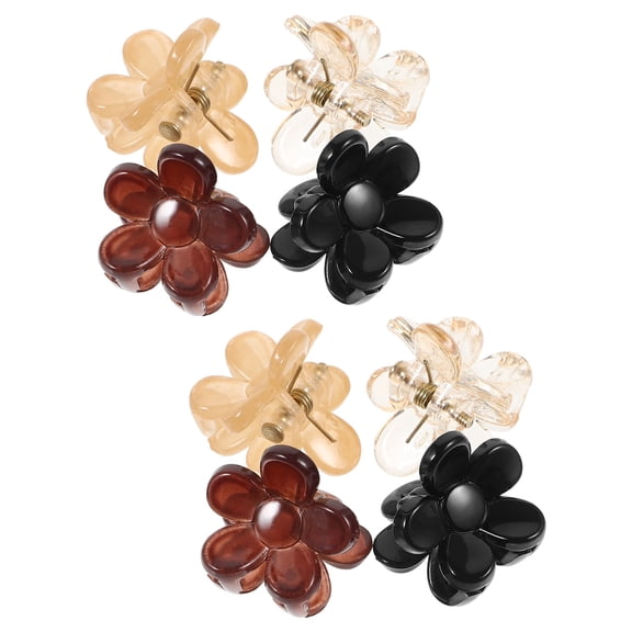 FONDOTIN Hair Clips For Women Flower Design 8Pcs