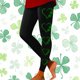 thumbnail image 1 of MKLEKYY Ropa deportiva para mujer Leggings deportivos estampados del Día de San Patricio para mujer Pantalones de yoga 4, 1 of 4