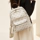 thumbnail image 4 of Mochila FOXER para mujer, con estampado de PVC exclusivo, mochila de viaje para mujer, mochila retro para ordenador portátil de negocios con monograma, 4 of 5