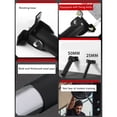 thumbnail image 3 of T Bar Row Wall Attachment Wall Mount T Bar Row Attachment 360 Degree Rotatable Base Multi Angle Exercise Platform with Reinforced Steel Pipe for All Body Types, 3 of 7