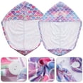 thumbnail image 3 of 2pcs Microfiber Hair Towel Wrap Hair Drying Towels Absorbent Hair Dry Wrap Quick Drying Hair Wraps, 3 of 7
