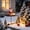 #1, variant on Kumdkdwn Solar Christmas Yard Decorations LED Lighted Metal Stake Set with Santa Snowman Reindeer Ornaments for Outdoor Garden Lawn Pathway Holiday Display