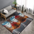 thumbnail image 2 of Area Rugs For Living Room Decor - Serene Autumn Forest Path Anti Slip Throw Washable Rugs 3x5 For Bedroom, Soft Indoor Carpet For Bedroom Living Room 60x39In, 2 of 5