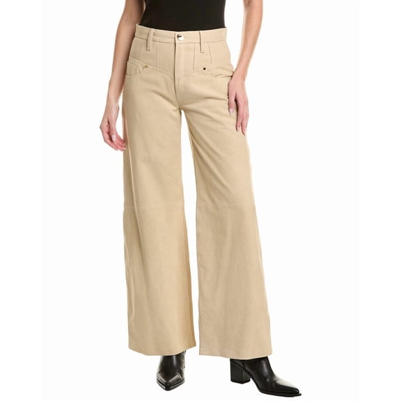 HUDSON Jeans womens Jodie Suede Pant, 27, Tan