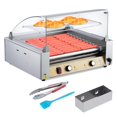 thumbnail image 1 of Gril à Rouleaux pour Hot-Dogs Commercial - 5 Rouleaux en Acier Inoxydable, Double Contrôle de Température pour la Maison et les Fêtes, 1 of 7