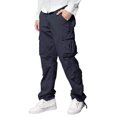 thumbnail image 2 of Pantalones Cargo para Hombre Match Wild 6053 Azul Grisáceo Talla 40, 2 of 6