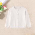 thumbnail image 4 of Grblisyd Girls Cardigan Sweater 2026 Fall Kids School Uniforms Casual Button Down Sweaters Tops Winter Warm Jacket, 4 of 4