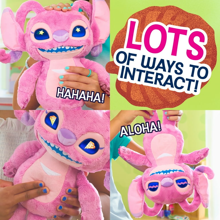 Disney Stitch Angel Many Moods 13.5-inch Interactive Plush, 50+