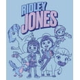 thumbnail image 2 of Boy's Ridley Jones Ridley and Friends Graphic Tee Light Blue X Large, 2 of 4