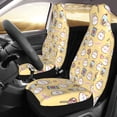 thumbnail image 2 of Sikiie Rabbit And Candy Car Seat Protector 2 Pack Car Seat Cushion Mat, Car Seat Covers for SUV, Truck, Van, 2 of 7