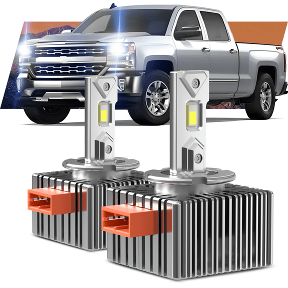 D5S LED HID Xenon Headlight Bulb Compatible with Chevrolet Silverado 2500 HD 3500 HD 2019 2020