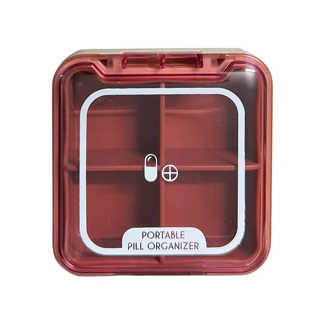 Less Than 5 Food Storage Portable Small Mini Storage Box Large Capacity Carry On Travel Compartment Sealed Box