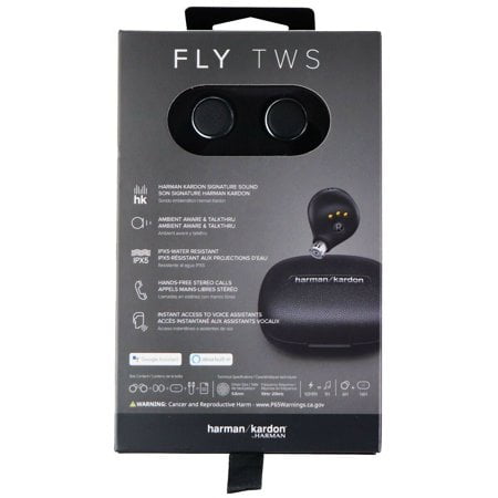 HARMAN - 【高級ワイヤレス】Haman/Cardon FLY TWS ブラックレザータッチ 高級ワイヤレス】Haman/Cardon FLY TWS ブラックレザータッチ