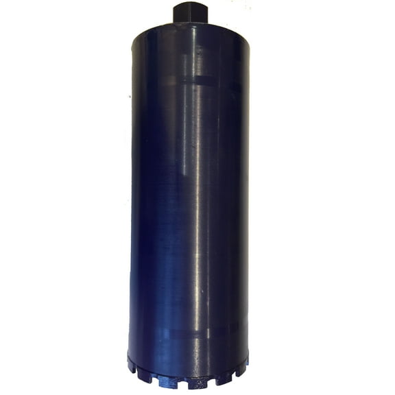 5" Wet Diamond Core Drill Bits for Cutting Concrete and Asphalt, Super Plus Quality, 5" Diameter x 17" Length