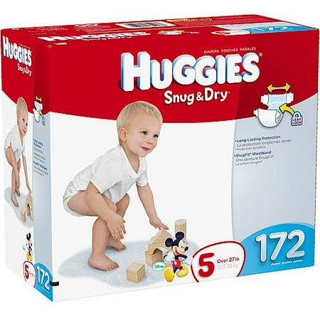 Huggies Snug & Dry Diapers, Economy Plus