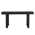 thumbnail image 5 of Jamboree Solid Wood Hand-Carved Console Table in Gray, 5 of 5