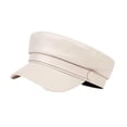thumbnail image 2 of Boina con visera para mujer, gorra de violinista, gorra de marinero para yate, gorra de taxista para repartidor de periódicos para picnic Beige, 2 of 7