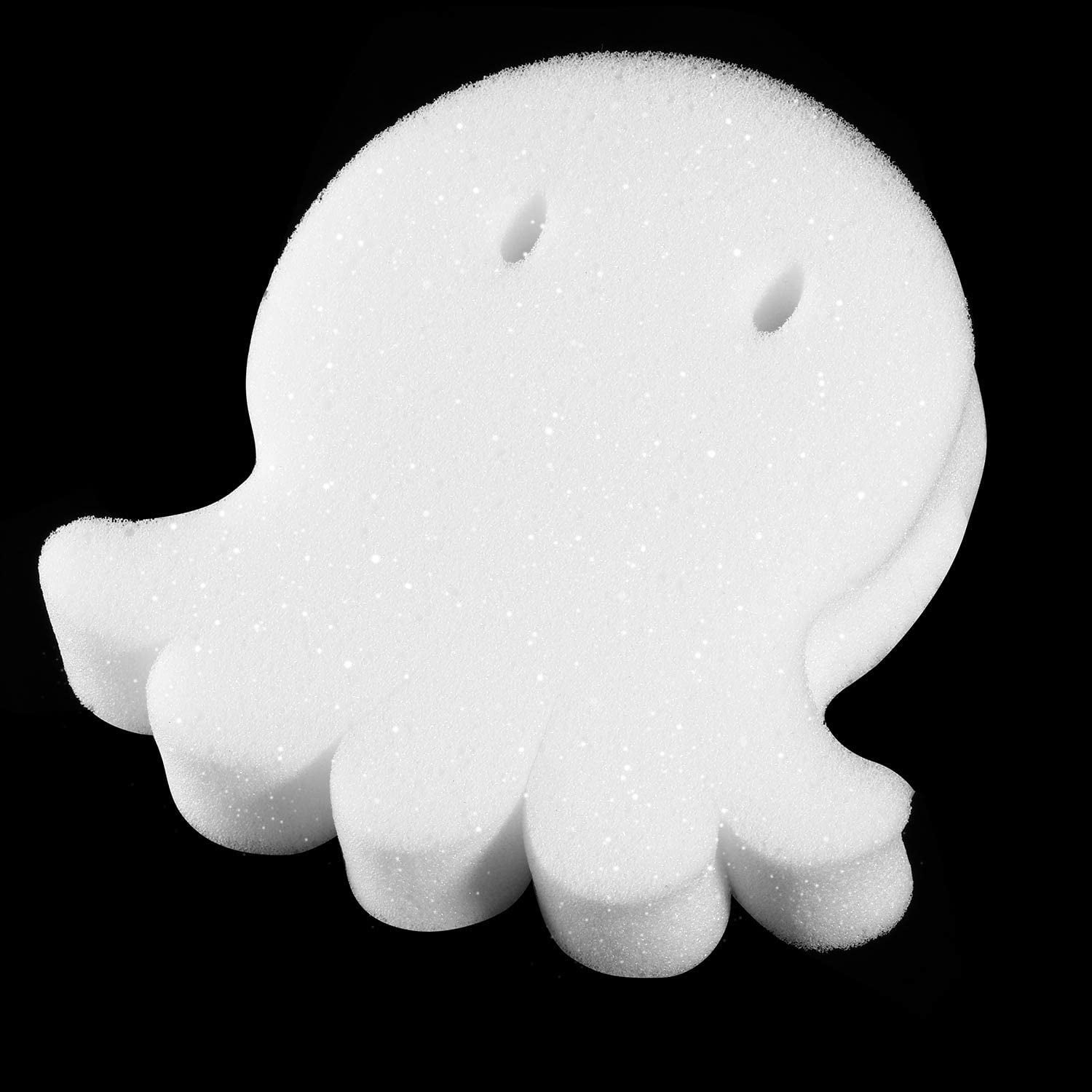 16 Pcs Éponge en Mousse Absorbant l'Huile pour Jacuzzi Piscine et Spa (en Forme de Pieuvre)