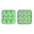 thumbnail image 2 of Romantic Rose Heart Diamond Silicone Ice Tray - Sturdy, Easy Fill & Clean! Black, 2 of 8
