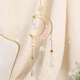 thumbnail image 2 of GOOHOCHY Hanging Moon Surrater Glass Swatcher para ventana jardín de dormitorio, 2 of 7