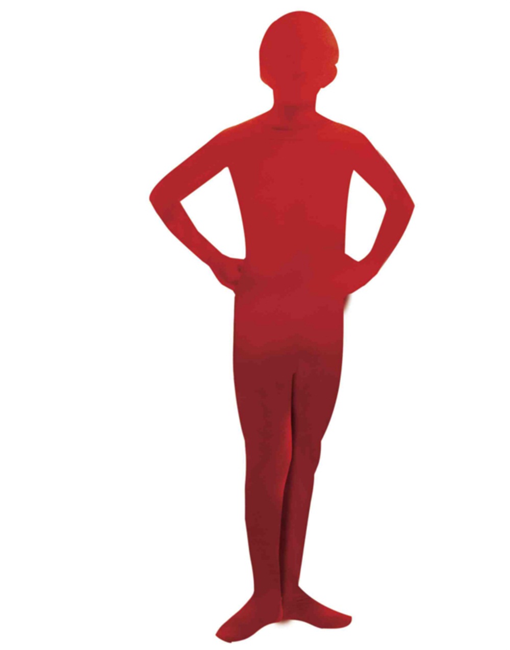 Red Kids Skinsuit Halloween Costume - image 2 of 2