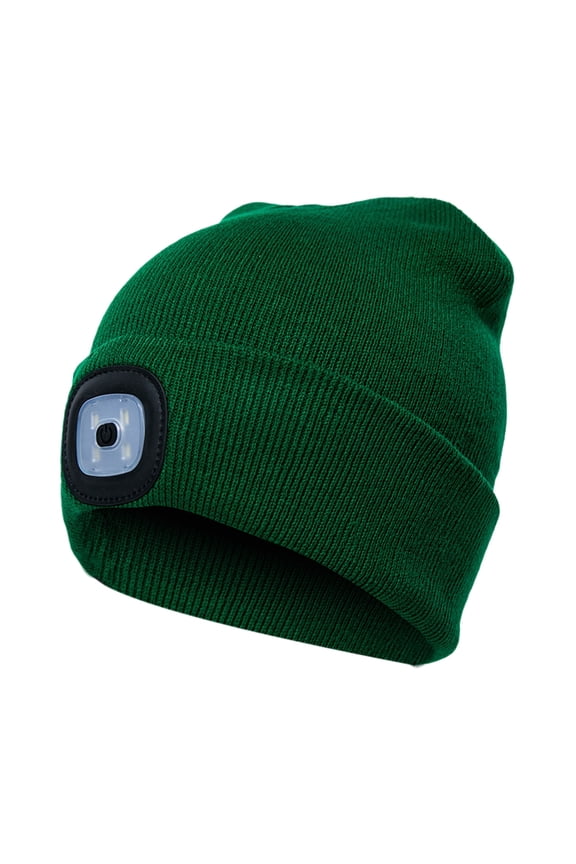 LED Beanies Hat for Men/Women, Beanies with Light, Winter Hats for Men, Led Headlamp Cap