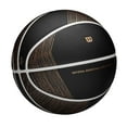 thumbnail image 2 of Baloncesto WILSON NBA Champagne Series, color negro/marrón, talla 7, 2 of 7
